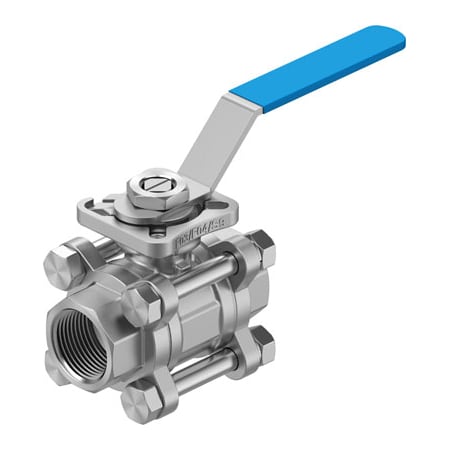 Festo Ball Valve VZBE-3/4-T-63-T-2-F0304-M-V15V15 VZBE-3/4-T-63-T-2-F0304-M-V15V15